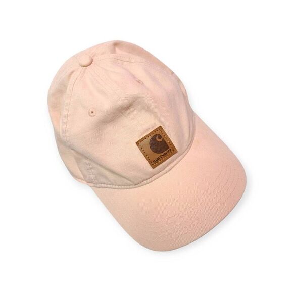 Carhartt Canvas Odessa Baseball Cap Peach Pink - Picture 1 of 3